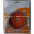 Bi-Metal Hole Saw con tarjeta de piel